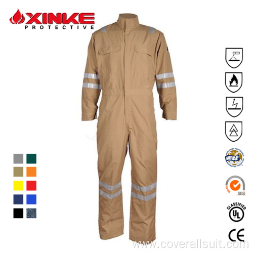 FR Coveralls OEM Wholesale Advanced Cotton Nylon Ultima Coverall Workwear Supplier